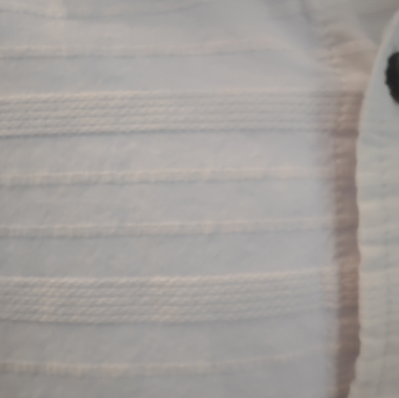 Old Navy, White Textured, XL - Picture 2 of 8